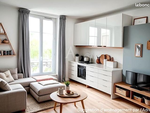 Appartement 2 pièces 28 m²