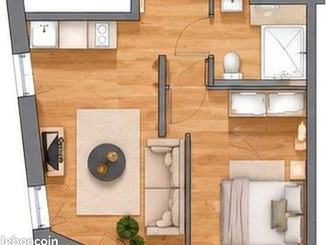 Appartement 2 pièces 33 m²