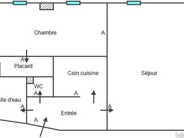 Appartement 2 pièces 33 m²