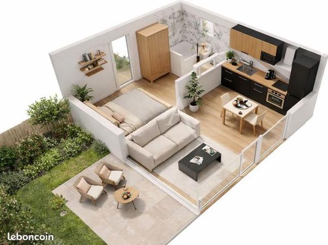 Appartement 2 pièces 33 m²