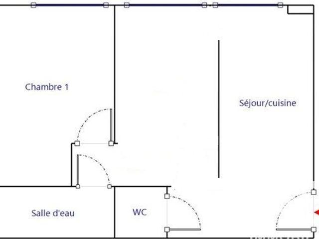 Appartement 2 pièces, 30 m² à louer à Saint Étienne 42000