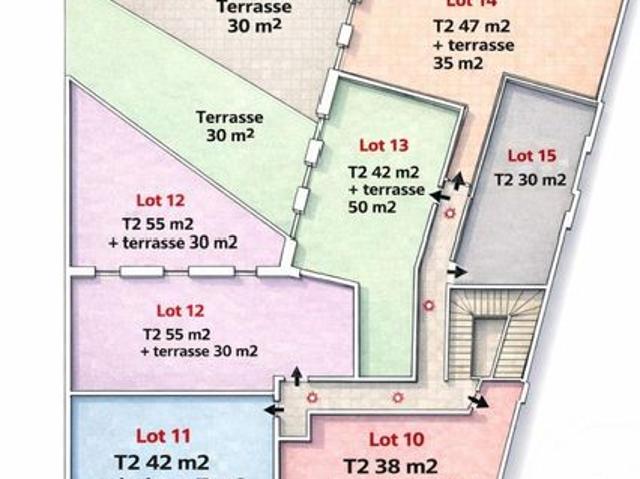 Appartement 2 pièces 30 m²