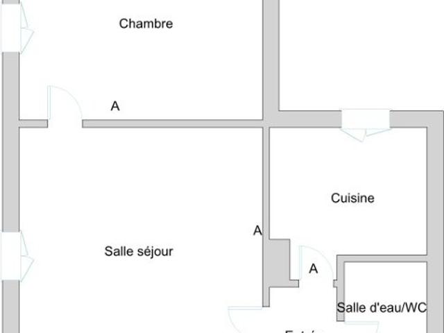Appartement 2 pièces 30 m²