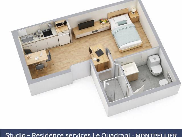 Appartement 2 pièces 30 m²