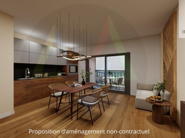 Appartement 2 pièces 39 m²