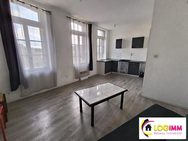 Appartement 2 pièces, 32 m² à louer à Solesmes 59730