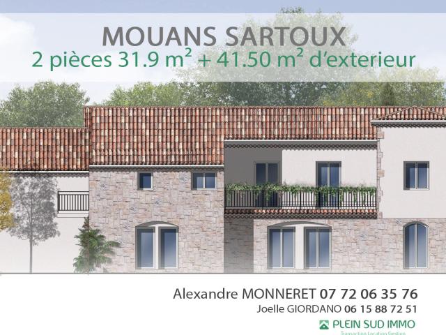 Appartement 2 pièces 32 m²