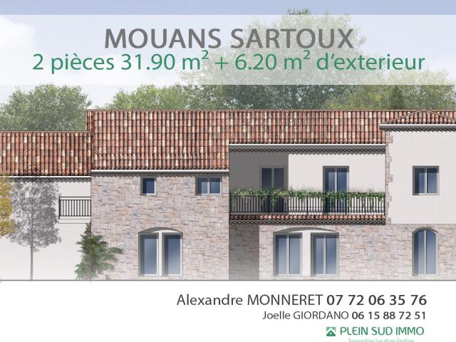 Appartement 2 pièces 32 m²