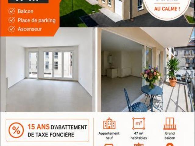 Appartement 2 pièces 47 m²