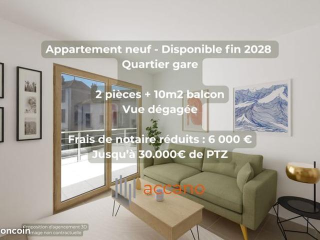 Appartement 2 pièces 37 m²