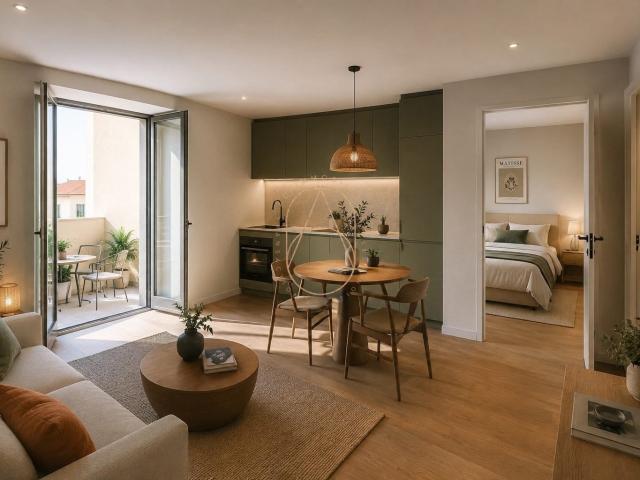 Appartement 2 pièces 34 m²
