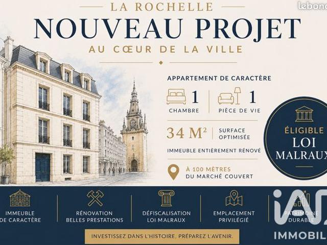 Appartement 2 pièces 34 m²