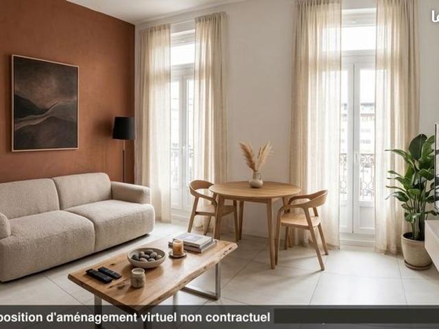 Appartement 2 pièces 35 m²