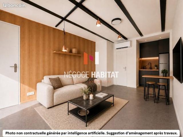 Appartement 2 pièces 35 m²