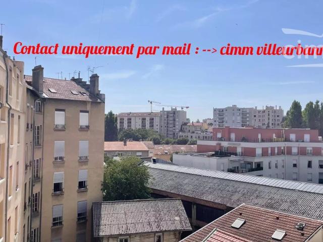 Appartement 2 pièces, 36 m² à louer à Villeurbanne 69100