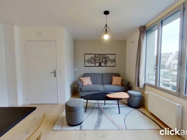 Appartement 2 pièces 36 m² entièrement meublé