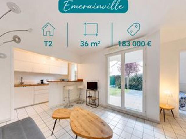 Appartement 2 pièces 36 m²