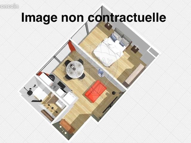 Appartement 2 pièces 36 m²