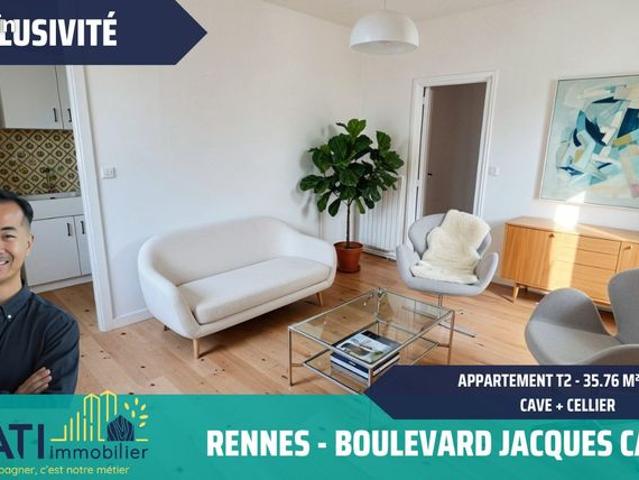 Appartement 2 pièces 36 m²