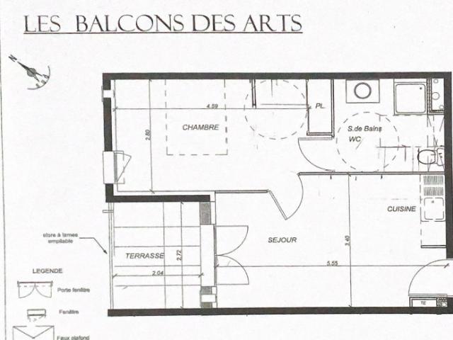 Appartement 2 pièces, 38 m² à louer à Marseille 2 13002