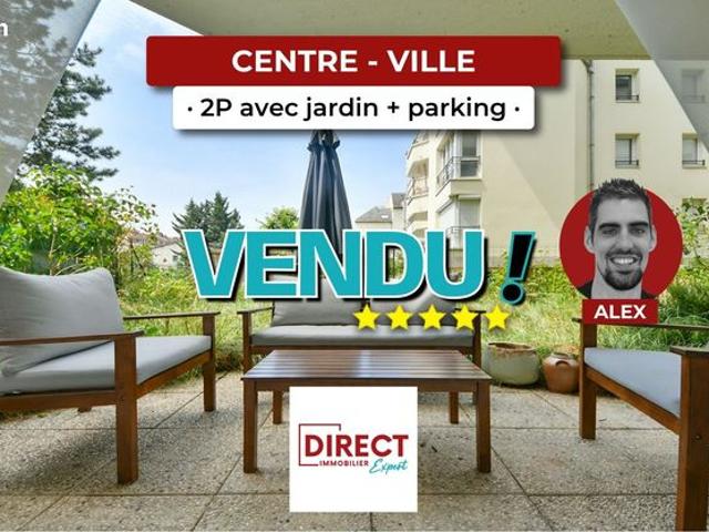 Appartement 2 pièces 38 m²