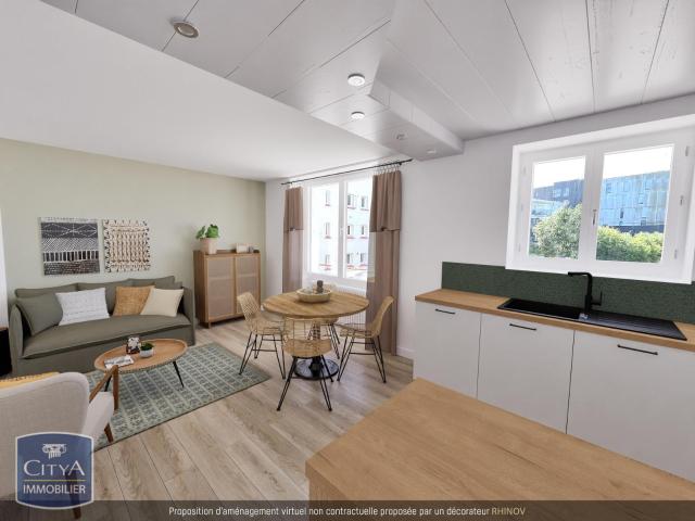Appartement 2 pièces 38 m²
