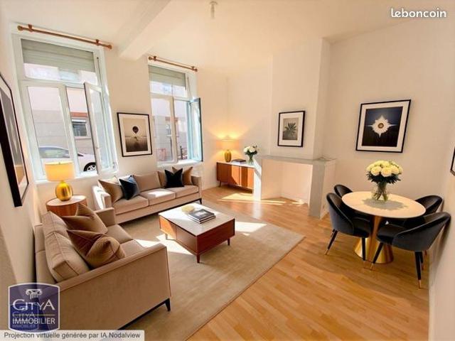 Appartement 2 pièces 38 m²