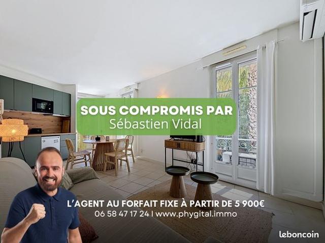 Appartement 2 pièces 38 m²