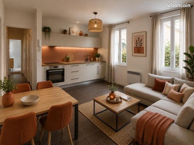 Appartement 2 pièces 38 m²