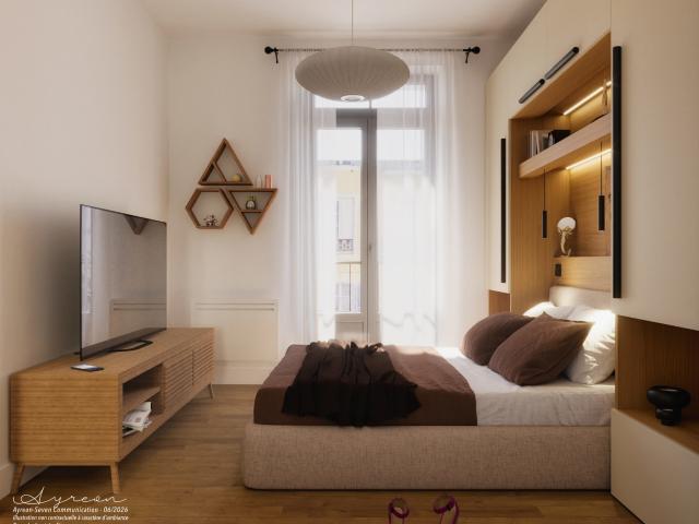 Appartement 2 pièces 38 m²