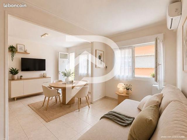 Appartement 2 pièces 38 m²
