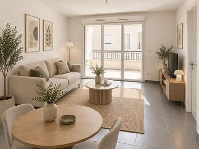 Appartement 2 pièces 38 m²