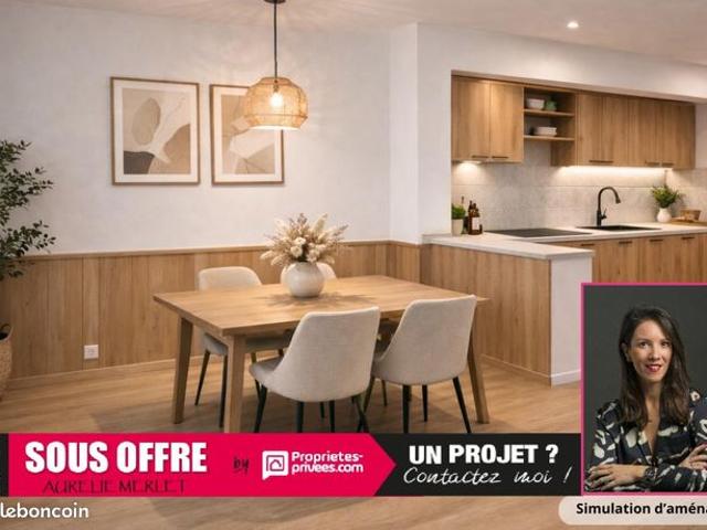 Appartement 2 pièces 38 m²
