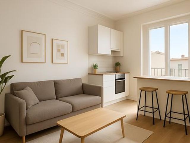 Appartement 2 pièces 38 m²