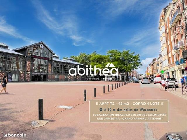 Appartement 2 pièces 38 m²