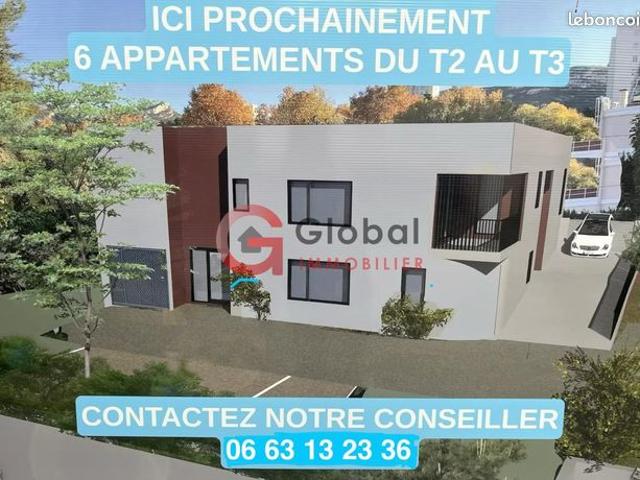 Appartement 2 pièces 39 m²