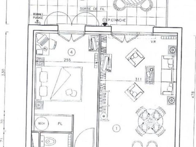 Appartement 2 pièces, 39 m² à louer à Émerainville 77184
