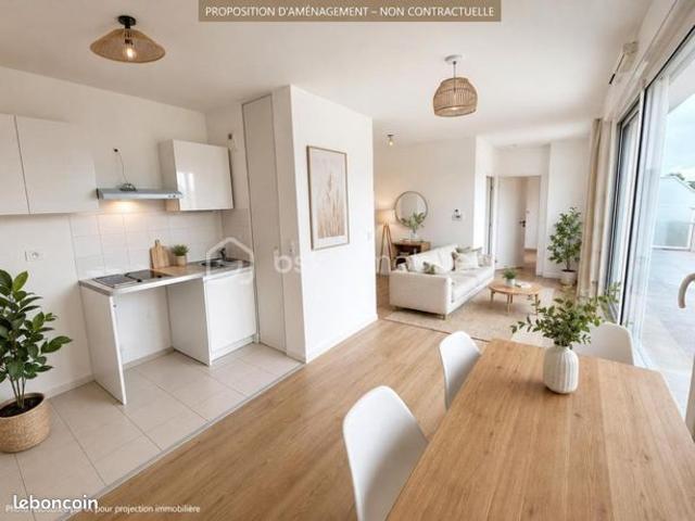 Appartement 2 pièces 39 m²