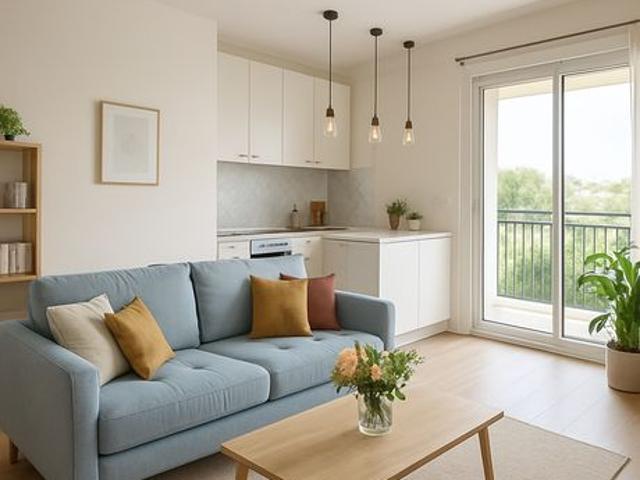 Appartement 2 pièces 39 m²