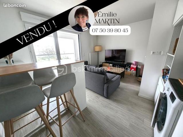 Appartement 2 pièces 39 m²