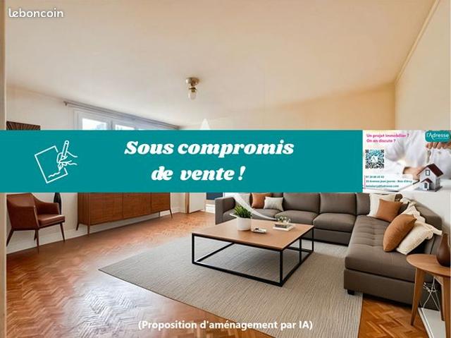 Appartement 2 pièces 39 m²