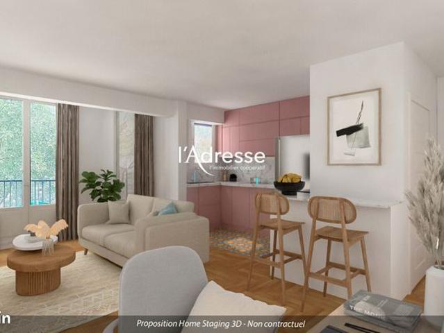 Appartement 2 pièces 39 m²