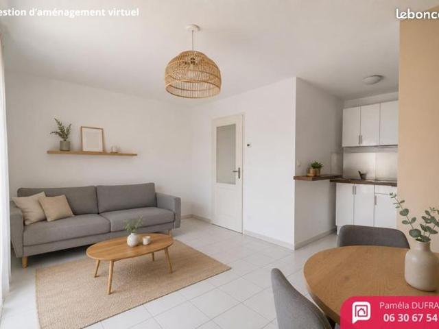 Appartement 2 pièces 39 m²