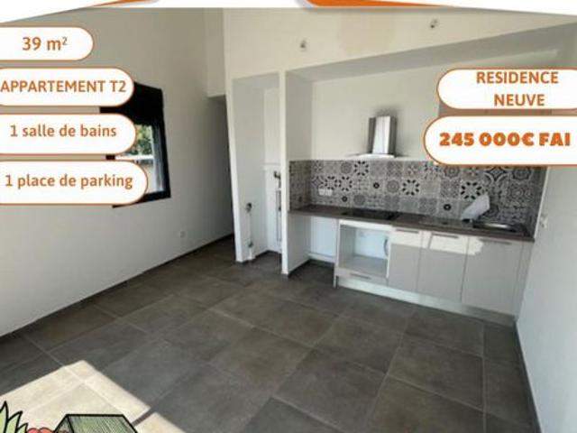 Appartement 2 pièces 39 m²