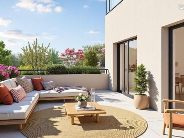 Appartement 2 pièces UN JARDIN A VAULX