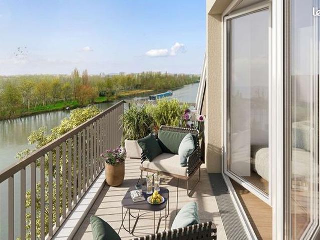 Appartement 2 pièces Une résidence élégante face aux bords de Seine