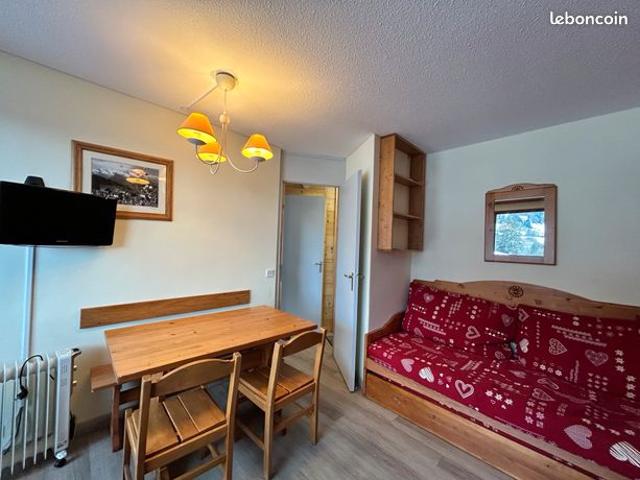 ️ Appartement 2 pièces – Valmorel – Résidence La Camarine – 30 m² – Vue vallée – Proche pistes