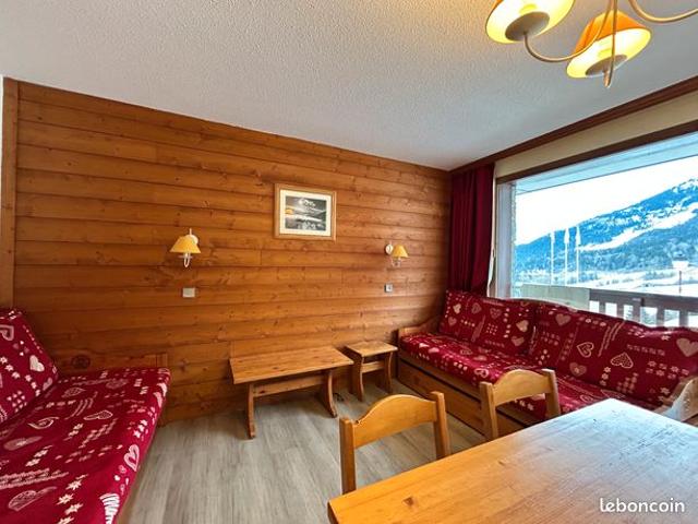 ️ Appartement 2 pièces – Valmorel – Résidence La Camarine – 30 m² – Vue vallée – Proche pistes