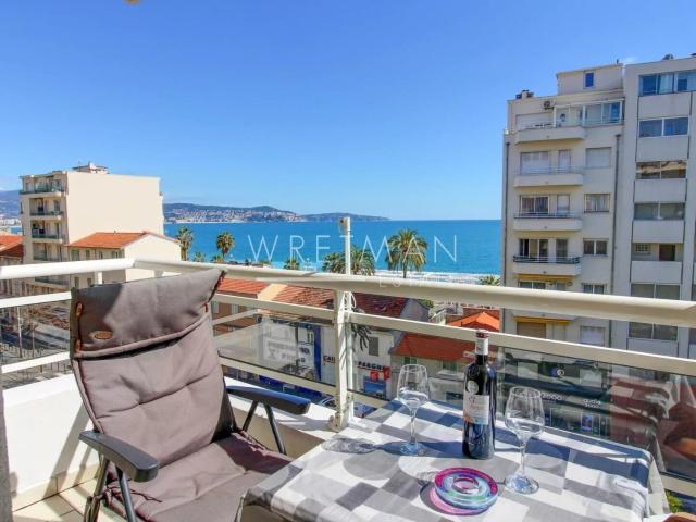 Appartement 2 pièces vue mer Nice Carras