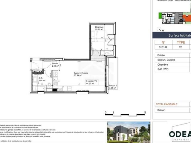 Appartement 2 pièces à Antony 92160